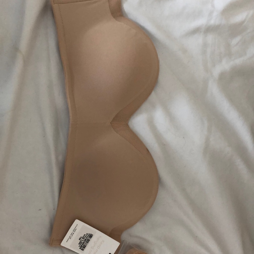 Strapless bra